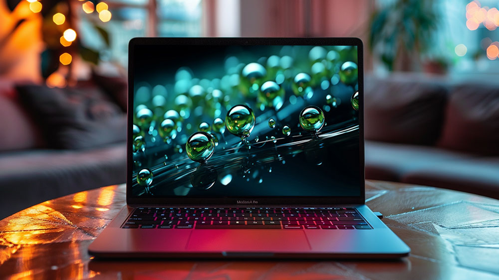 Fond d'écran abstrait de gouttes de rosée Ultra HD 4K pour ordinateur de bureau et téléphone téléchargement gratuit