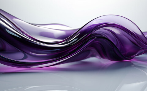 Fond d'écran abstrait de vague violette en mouvement Fond d'écran Ultra HD 4K pour ordinateur de bureau et téléphone téléchargement gratuit