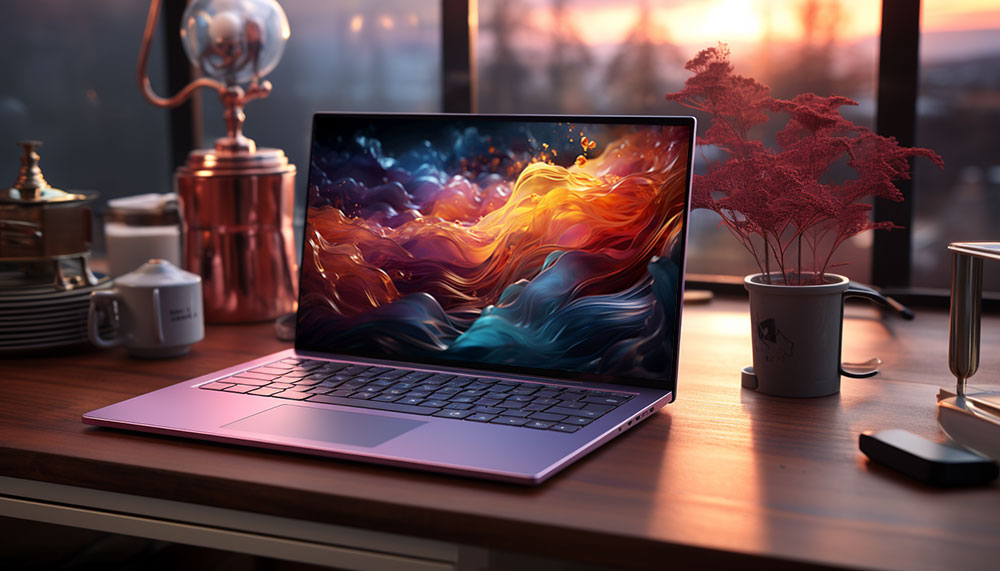 Beau fond d'écran abstrait de vagues colorées Ultra HD 4K pour ordinateur de bureau et téléphone téléchargement gratuit