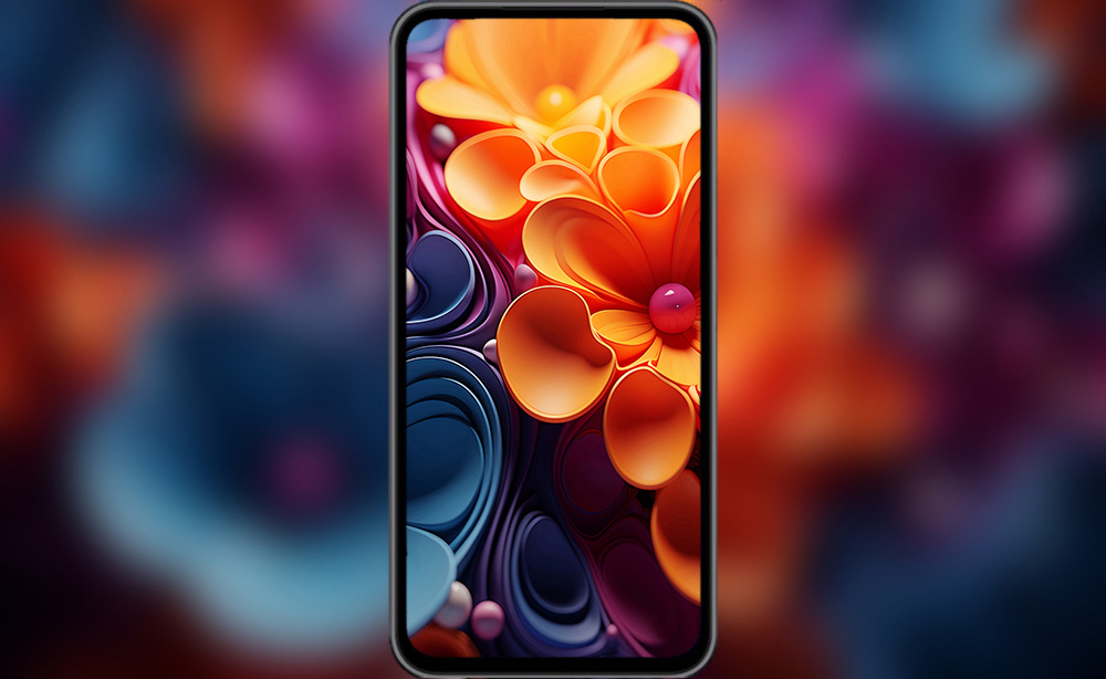 Fond d'écran abstrait de belles fleurs artificielles Fond d'écran Ultra HD 4K pour ordinateur de bureau et téléphone téléchargement gratuit
