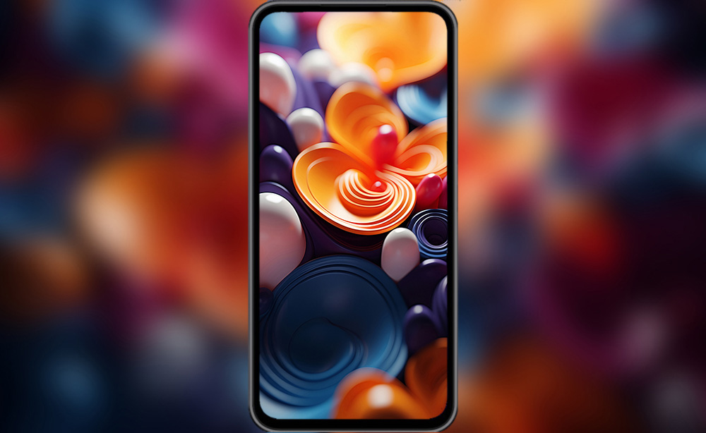 Fond d'écran abstrait en forme de fleur 3D Fond d'écran Ultra HD 4K pour ordinateur de bureau et téléphone Téléchargement gratuit