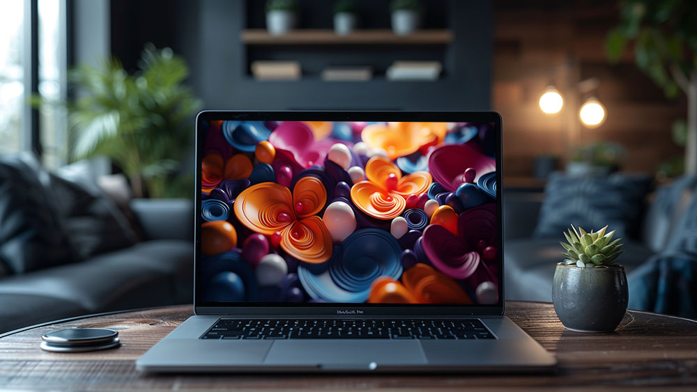 Fond d'écran abstrait en forme de fleur 3D Fond d'écran Ultra HD 4K pour ordinateur de bureau et téléphone Téléchargement gratuit