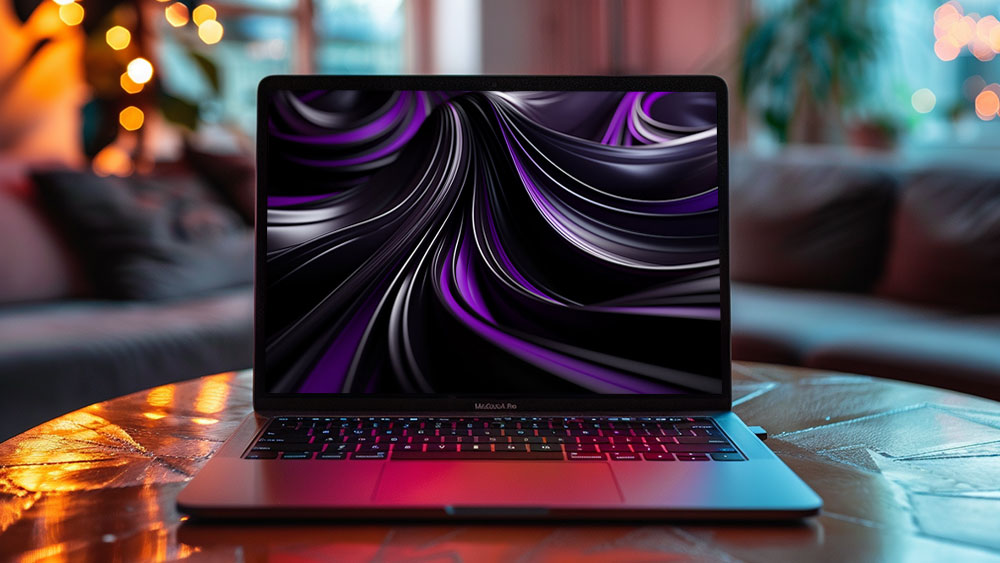 Fond d'écran abstrait violet fluide Ultra HD 4K pour ordinateur de bureau et téléphone téléchargement gratuit