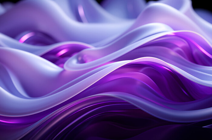 Fond d'écran abstrait de courbes et de vagues violettes fluides Fond d'écran Ultra HD 4K pour ordinateur de bureau et téléphone téléchargement gratuit