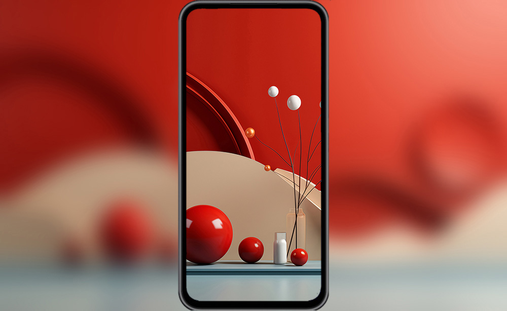 Fond d'écran abstrait de fusion de formes et de couleurs Fond d'écran Ultra HD 4K pour ordinateur de bureau et téléphone téléchargement gratuit
