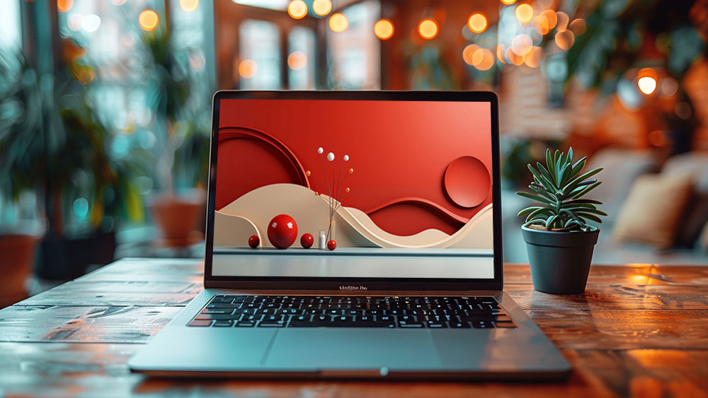 Fond d'écran abstrait de fusion de formes et de couleurs Fond d'écran Ultra HD 4K pour ordinateur de bureau et téléphone téléchargement gratuit