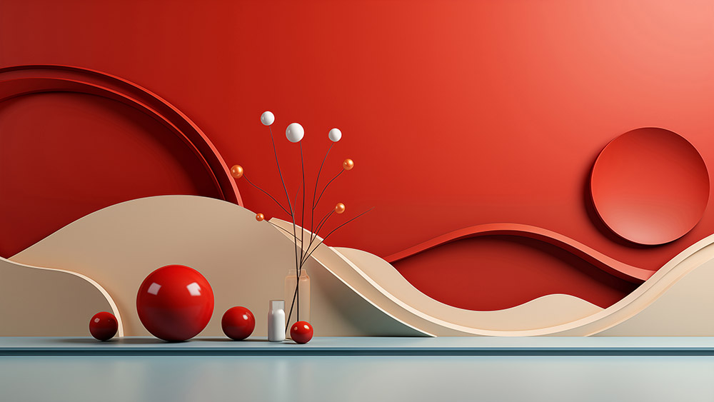 Fond d'écran abstrait de fusion de formes et de couleurs Fond d'écran Ultra HD 4K pour ordinateur de bureau et téléphone téléchargement gratuit