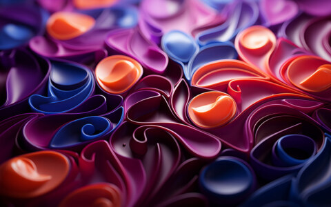 Fond d'écran abstrait de papier coloré fond HD 4K pour ordinateur de bureau et téléphone téléchargement gratuit