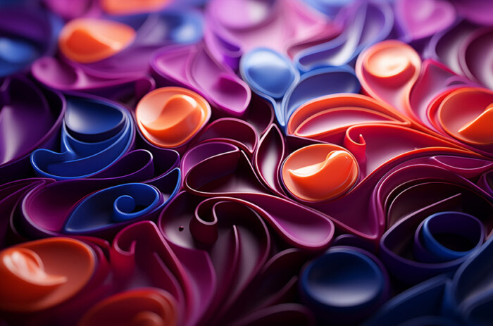 Fond d'écran abstrait de papier coloré fond HD 4K pour ordinateur de bureau et téléphone téléchargement gratuit