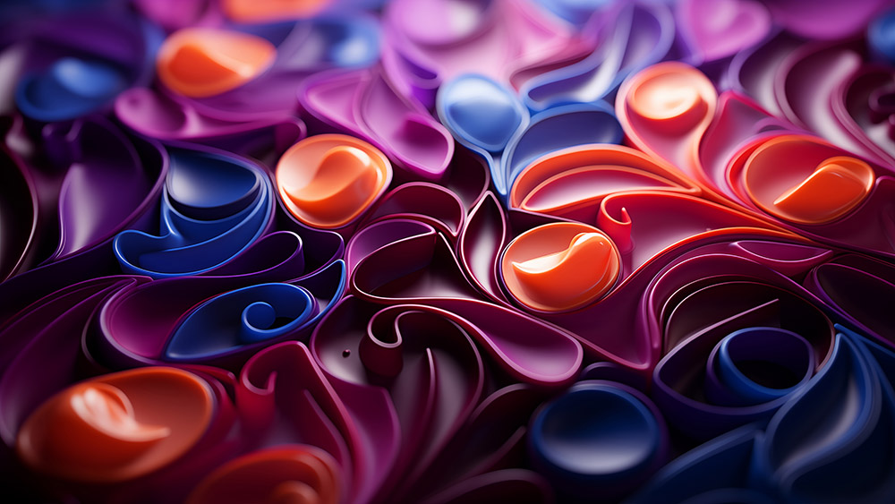 Fond d'écran abstrait de papier coloré fond HD 4K pour ordinateur de bureau et téléphone téléchargement gratuit
