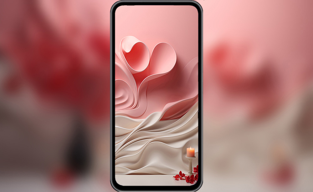 Fond d'écran abstrait rose de rendu 3D Fond d'écran Ultra HD 4K pour ordinateur de bureau et téléphone Téléchargement gratuit