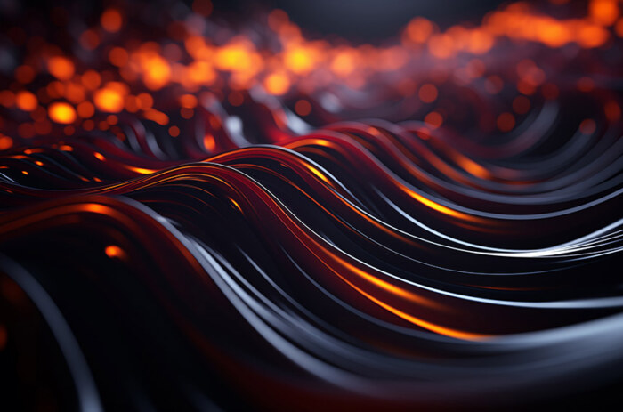 Fond d'écran abstrait Lumière et ombres vagues ultra HD 4K fond d'écran pour ordinateur de bureau et téléphone téléchargement gratuit