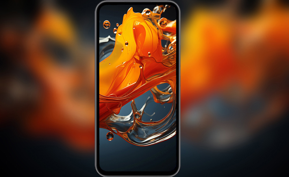 Fond d'écran abstrait Feu Liquide en mouvement HD 4K pour Bureau et Téléphone téléchargement gratuit