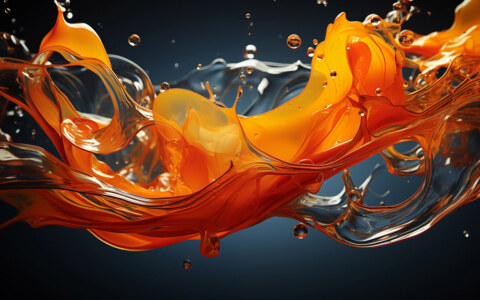 Fond d'écran abstrait Feu Liquide en mouvement HD 4K pour Bureau et Téléphone téléchargement gratuit