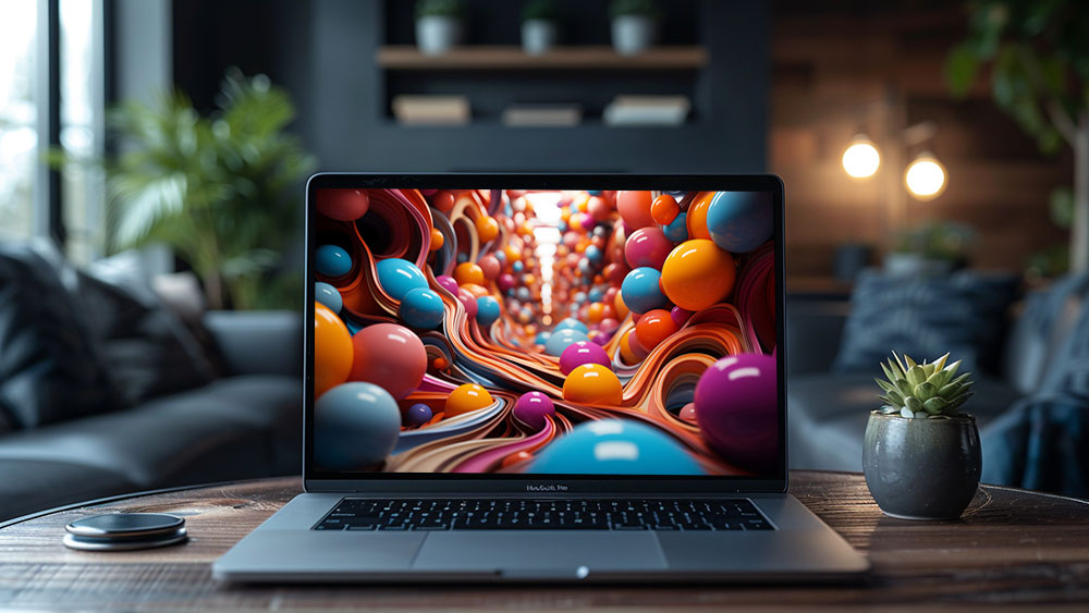 Fond d'écran abstrait de formes 3D colorées Fond d'écran Ultra HD 4K pour ordinateur de bureau et téléphone Téléchargement gratuit