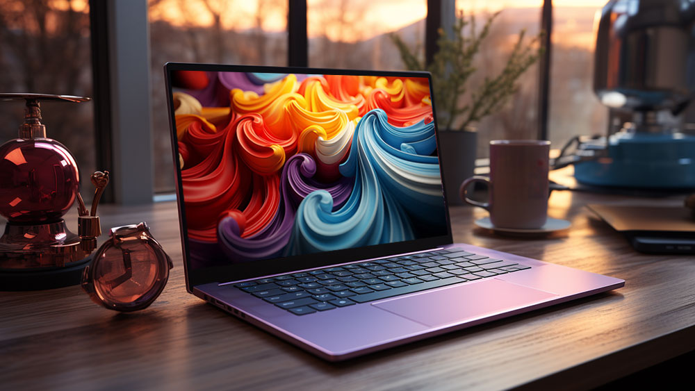 Fond d'écran HD 4K de formes colorées dynamiques abstraites pour ordinateur de bureau et téléphone à télécharger gratuitement