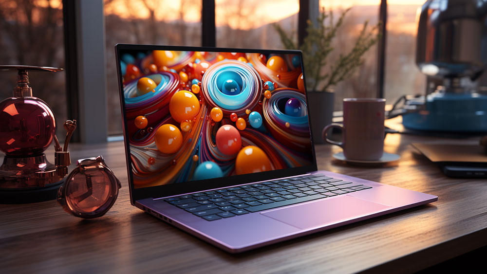 Fond d'écran abstrait 3D coloré Cosmic Orbs Ultra HD 4K pour ordinateur de bureau et téléphone téléchargement gratuit