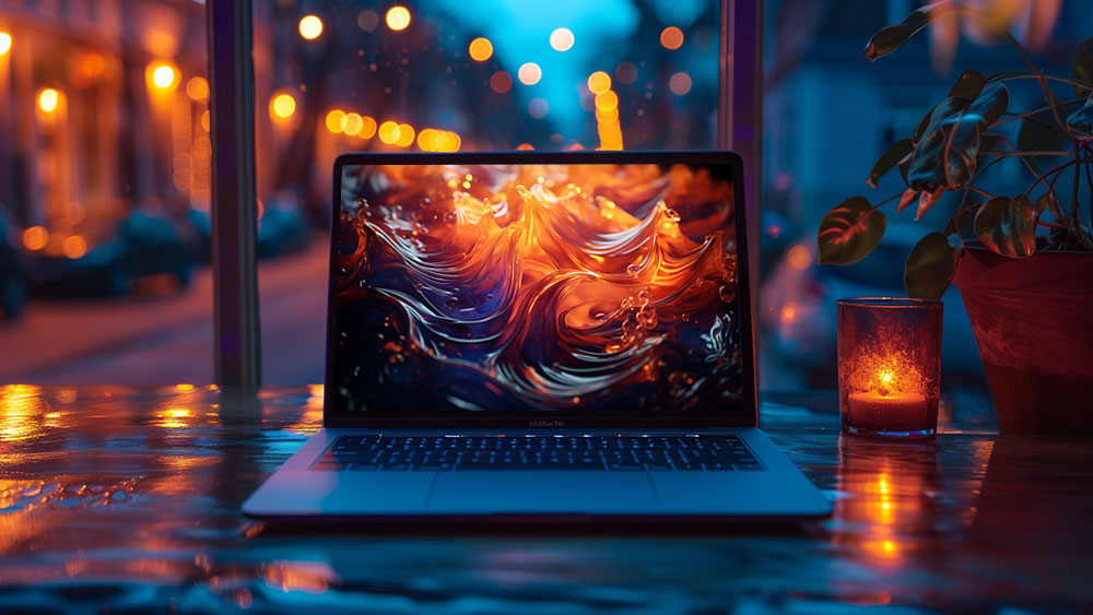 Fond d'écran abstrait flammes liquides ultra HD 4K pour ordinateur de bureau et téléphone téléchargement gratuit
