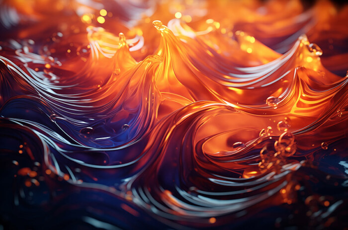 Fond d'écran abstrait flammes liquides ultra HD 4K pour ordinateur de bureau et téléphone téléchargement gratuit