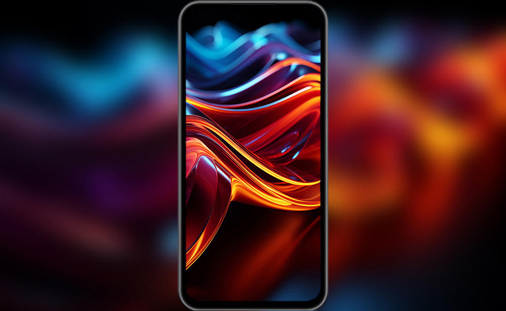 Vagues abstraites de lumière Ultra fond d'écran HD 4K pour ordinateur de bureau et téléphone téléchargement gratuit