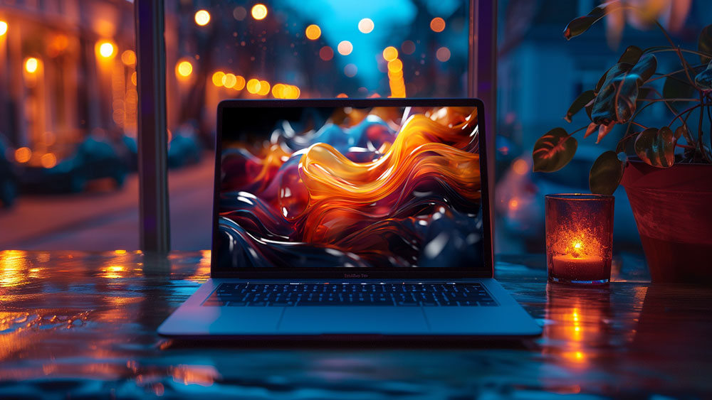 Fond d'écran abstrait flux coloré dynamique HD 4K pour ordinateur de bureau et téléphone téléchargement gratuit