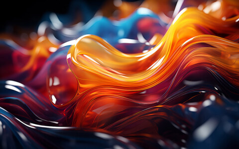 Fond d'écran abstrait flux coloré dynamique HD 4K pour ordinateur de bureau et téléphone téléchargement gratuit
