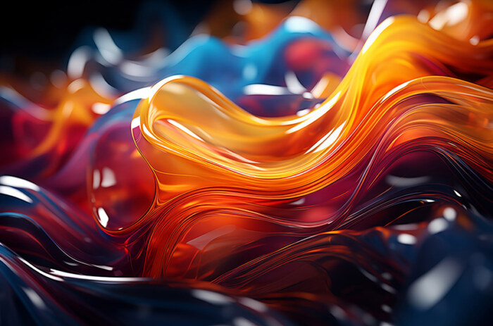 Fond d'écran abstrait flux coloré dynamique HD 4K pour ordinateur de bureau et téléphone téléchargement gratuit