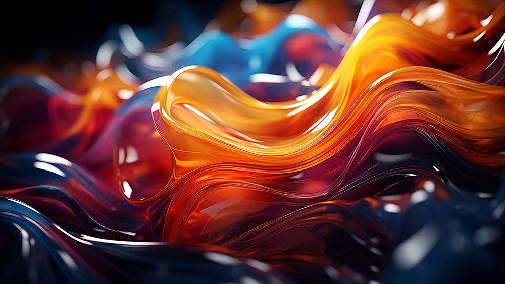 Fond d'écran abstrait flux coloré dynamique HD 4K pour ordinateur de bureau et téléphone téléchargement gratuit