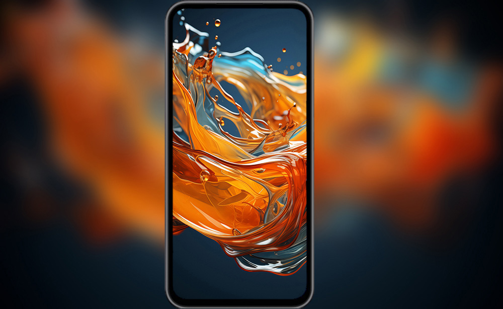 Rendu 3D d'un écoulement de liquide Beau fond d'écran abstrait Ultra HD 4K pour ordinateur de bureau et téléphone téléchargement gratuit