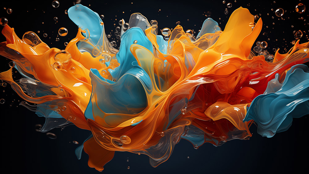 Fond d'écran abstrait couleurs mouvement fluide HD 4K fond pour ordinateur de bureau et téléphone téléchargement gratuit