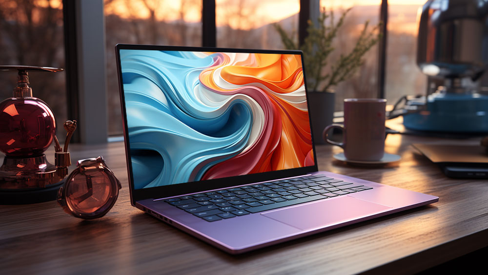 Fond d'écran abstrait de vagues colorées Fond d'écran Ultra HD 4K pour ordinateur de bureau et téléphone téléchargement gratuit