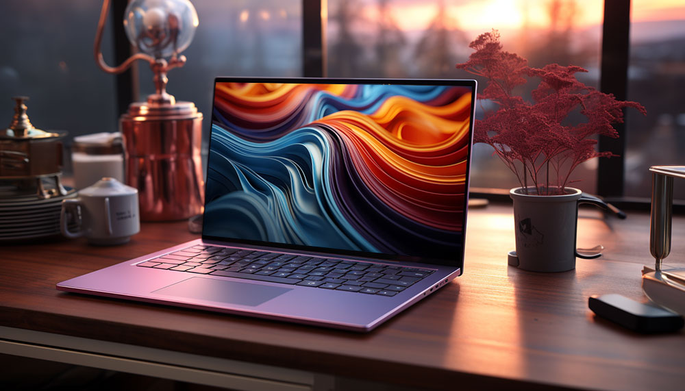 Beau fond d'écran abstrait de vagues colorées Ultra HD 4K pour ordinateur de bureau et téléphone téléchargement gratuit