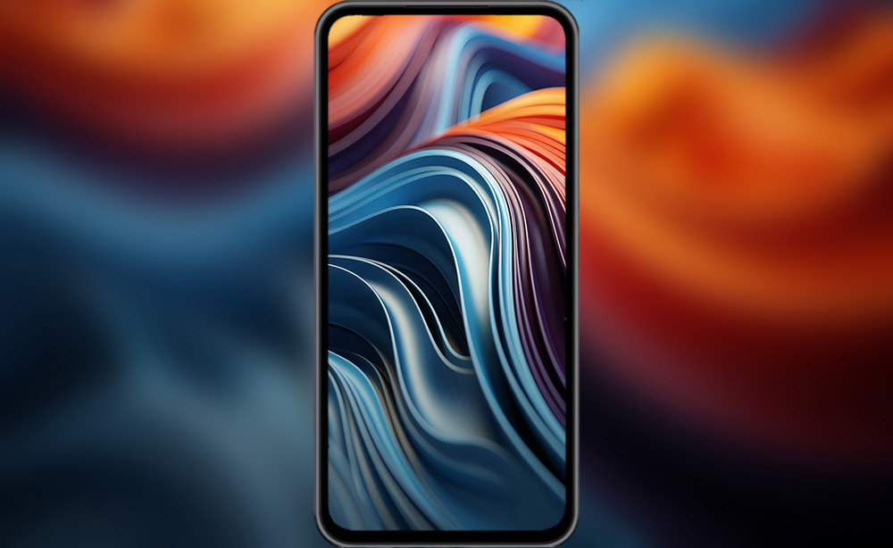 Beau fond d'écran abstrait de vagues colorées Ultra HD 4K pour ordinateur de bureau et téléphone téléchargement gratuit