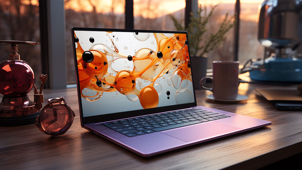 Fond d'écran abstrait liquide orange Ultra HD 4K pour ordinateur de bureau et téléphone téléchargement gratuit