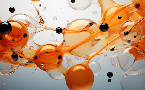 Fond d'écran abstrait liquide orange Ultra HD 4K pour ordinateur de bureau et téléphone téléchargement gratuit