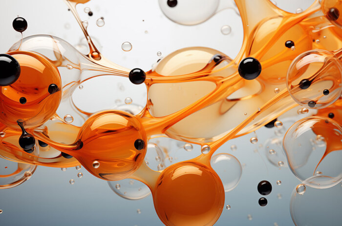 Fond d'écran abstrait liquide orange Ultra HD 4K pour ordinateur de bureau et téléphone téléchargement gratuit