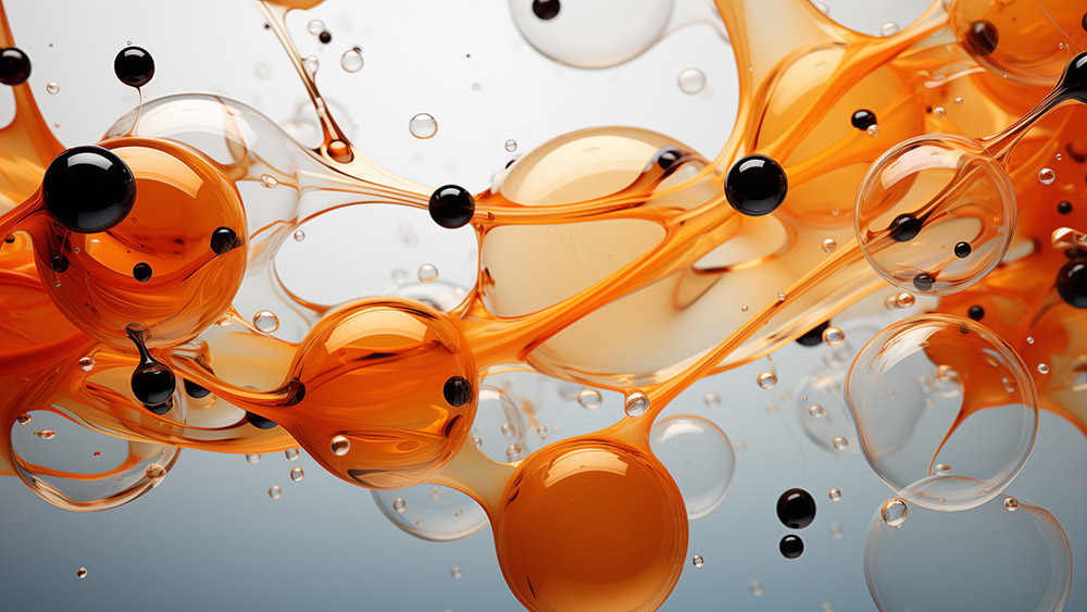 Fond d'écran abstrait liquide orange Ultra HD 4K pour ordinateur de bureau et téléphone téléchargement gratuit