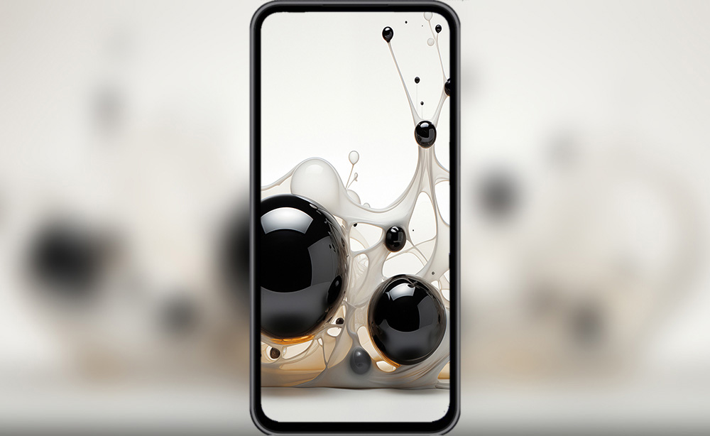 Fond d'écran abstrait avec éclaboussures de liquide et bulles Fond d'écran Ultra HD 4K pour ordinateur de bureau et téléphone Téléchargement gratuit