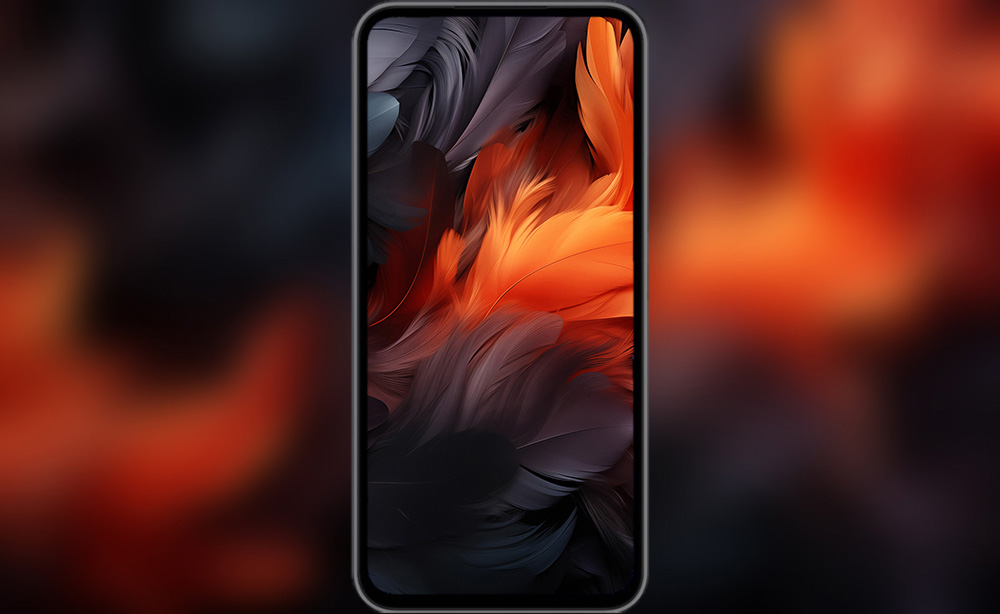 Fond d'écran abstrait plumes en mouvement HD 4K pour ordinateur de bureau et téléphone téléchargement gratuit