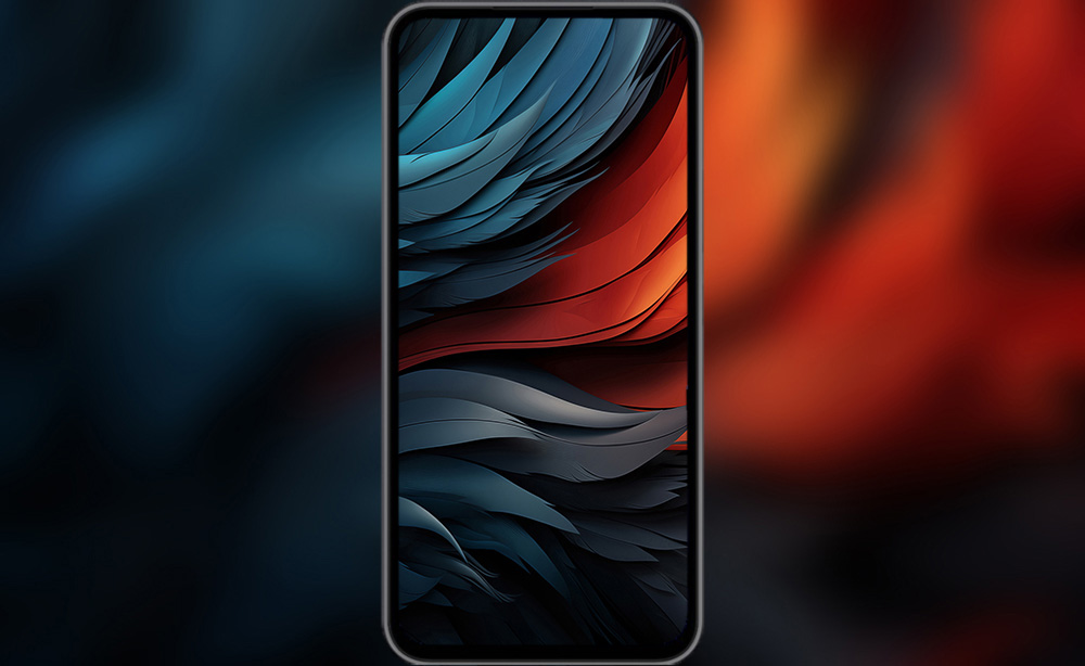 Fond d'écran abstrait Flammes et vagues de plumes et de pétales Fond d'écran Ultra HD 4K pour ordinateur de bureau et téléphone téléchargement gratuit