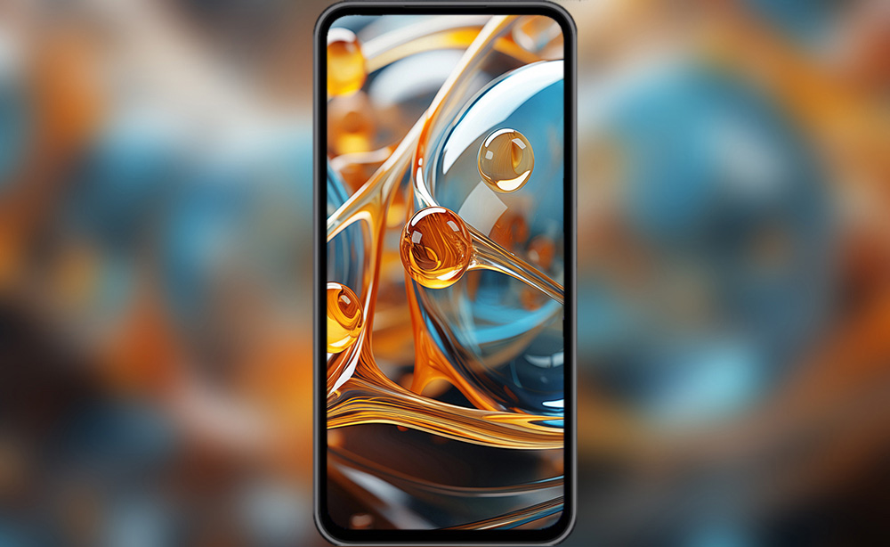 Fond d'écran abstrait Lumière et liquide HD 4K pour ordinateur de bureau et téléphone téléchargement gratuit
