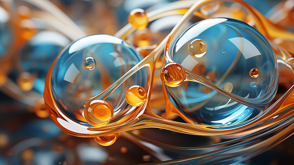 Fond d'écran abstrait Lumière et liquide HD 4K pour ordinateur de bureau et téléphone téléchargement gratuit