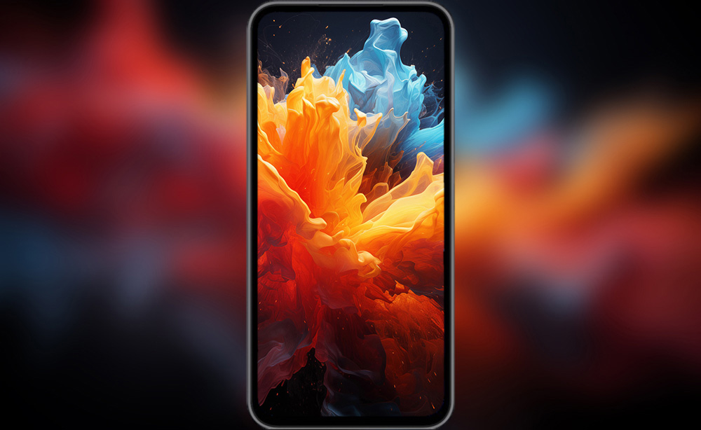 Fond d'écran abstrait explosion de couleurs HD 4K pour ordinateur de bureau et téléphone téléchargement gratuit
