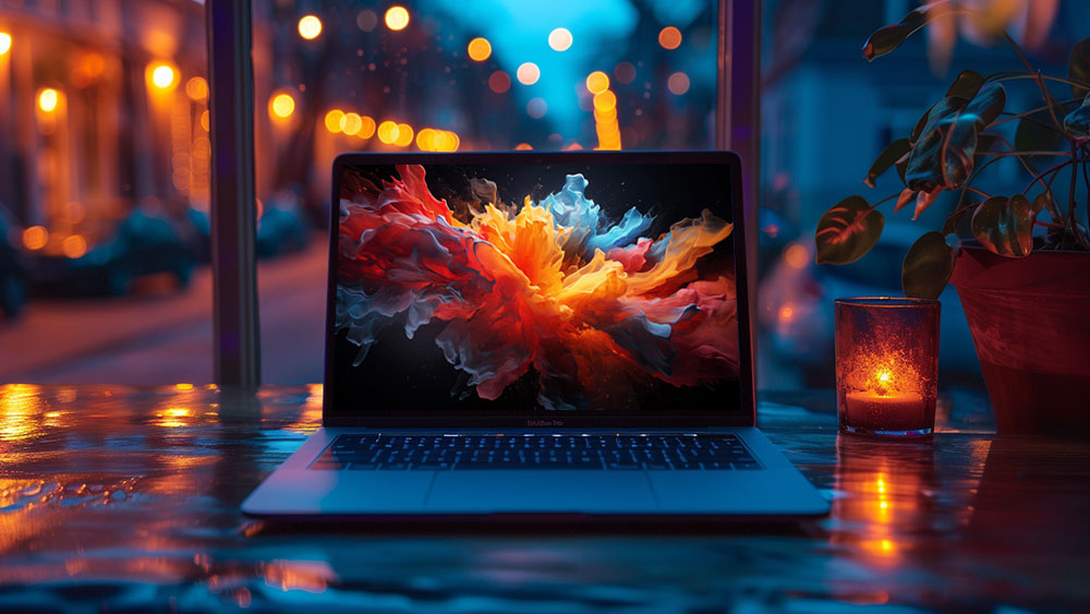 Fond d'écran abstrait explosion de couleurs HD 4K pour ordinateur de bureau et téléphone téléchargement gratuit