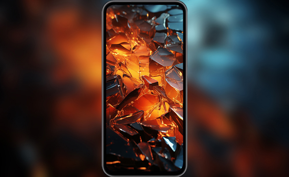 Fond d'écran abstrait de lumière de verre brisé HD 4K pour ordinateur de bureau et téléphone téléchargement gratuit