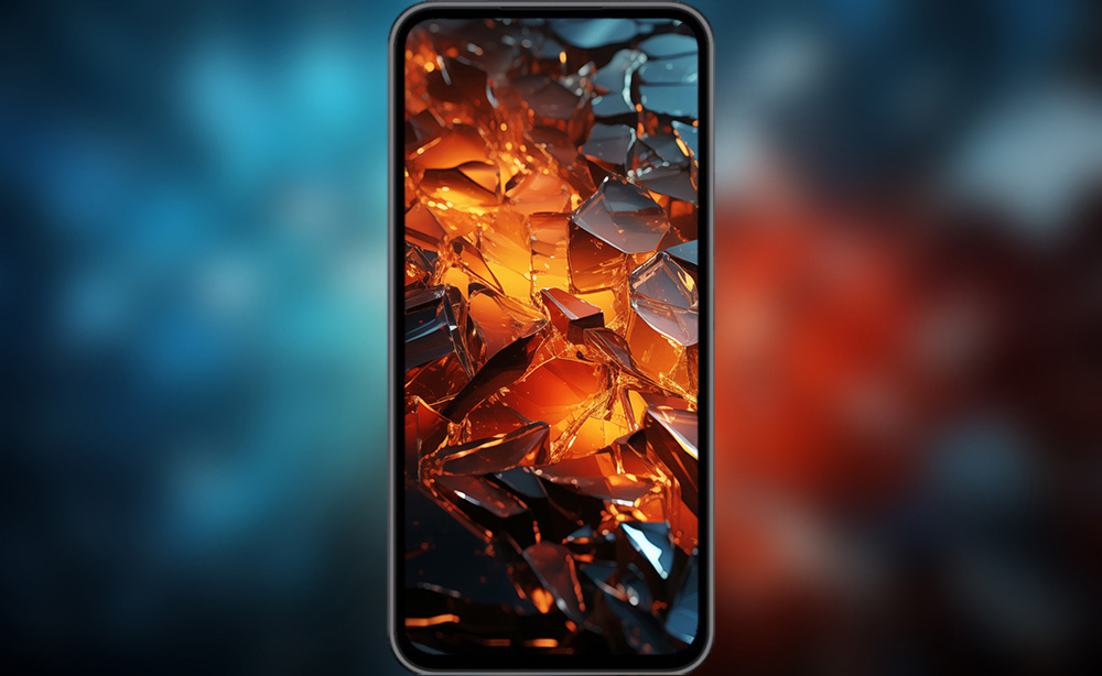 Abstract wallpaper broken glass effect HD 4K background for Desktop and Phone free download