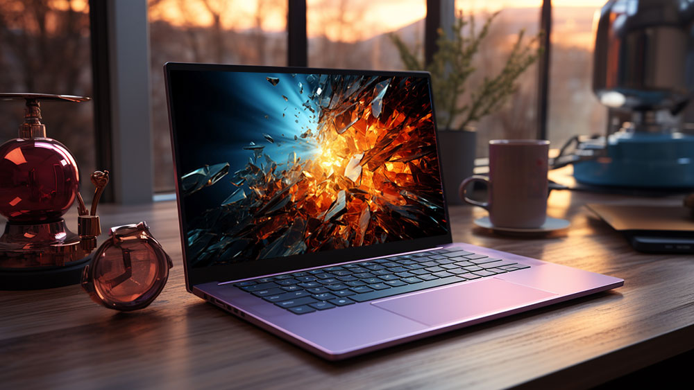 Fond d'écran abstrait explosion de verre cristal HD 4K fond pour ordinateur de bureau et téléphone téléchargement gratuit