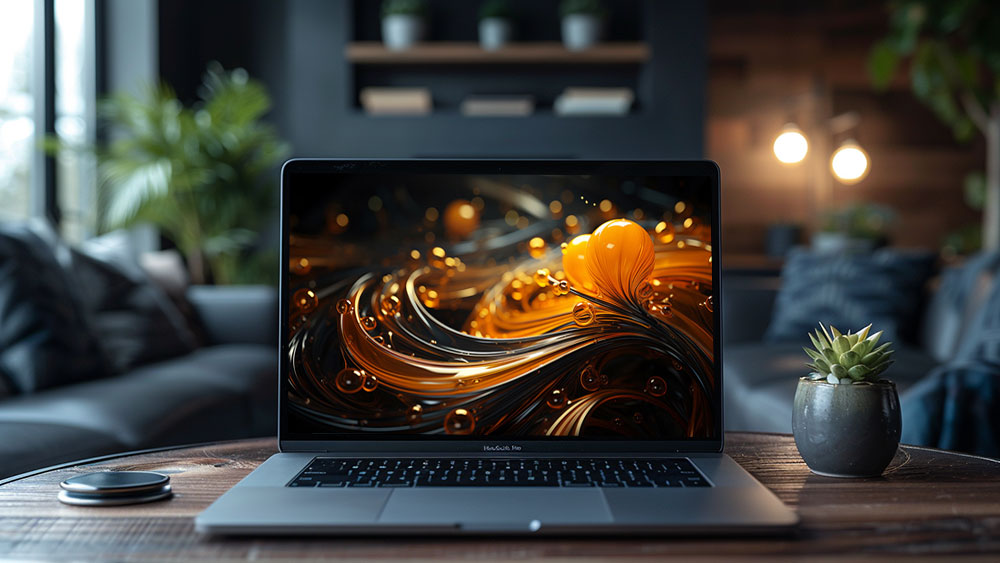Abstract wallpaper golden liquid swirls ultra HD 4K background for Desktop and Phone free download