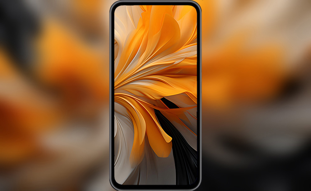 Fond d'écran abstrait de pétales dorés Fond d'écran Ultra HD 4K pour ordinateur de bureau et téléphone Téléchargement gratuit
