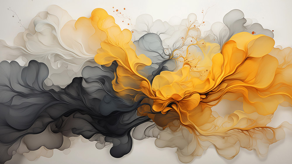 Fond d'écran abstrait de vagues et de nuances Fond d'écran Ultra HD 4K pour ordinateur de bureau et téléphone téléchargement gratuit